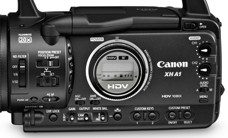 Canon serie XH alta definizione www.ilcorto.it 