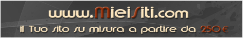 Siti professionali e dinamici www.mieisiti.com