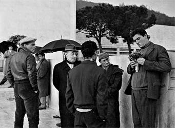 foto di scena inedite del film I soliti ignoti