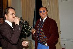 Renzo Arbore con Metalli