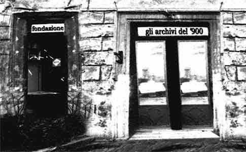 La sede della Fondazione gli Archivi del '900 "